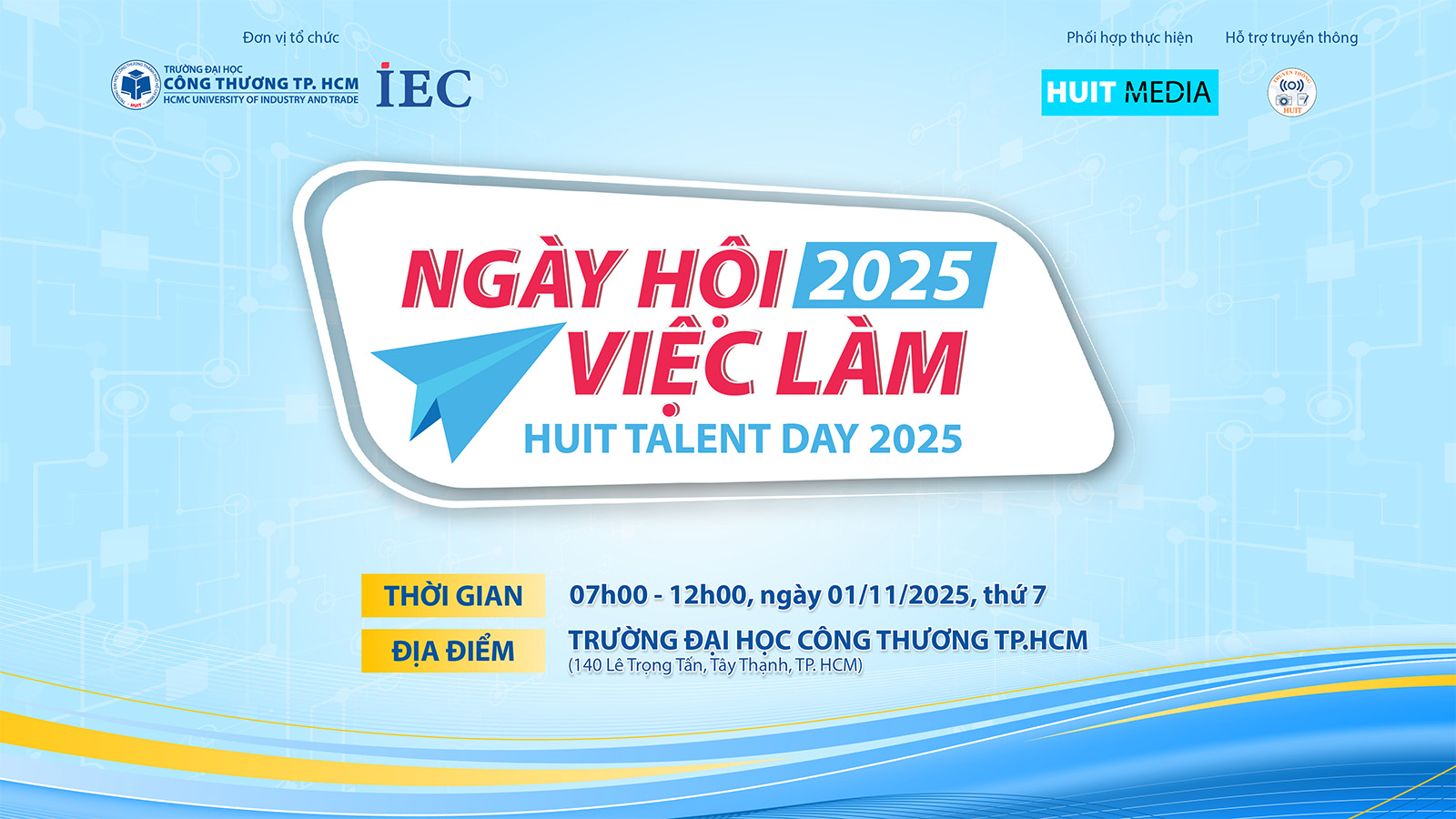 Organization of the job fair – HUIT Talent Day 2025