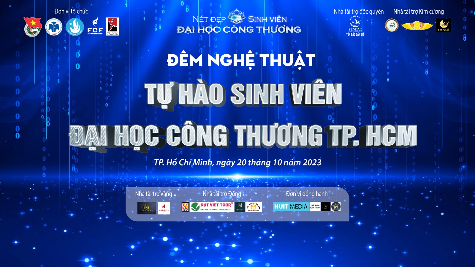 Tổ chức đêm nghệ thuật "Tự hào Sinh viên Đại học Công Thương TP.HCM"