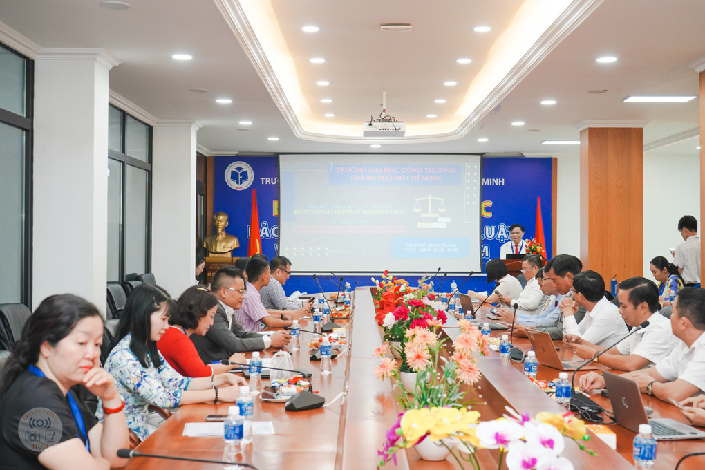Hội thảo khoa học "Bảo đảm thực thi pháp luật về an toàn thực phẩm"