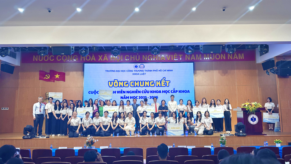 Kết Quả Vòng Chung Kết Cuộc Thi Sinh Viên Nghiên Cứu Khoa Học Cấp Khoa Năm Học 2025 - 2026